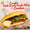 Pate truyền thống kèm caramen