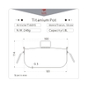 Nồi Cắm Trại Keith Titanium Casserole