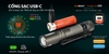 ACEBEAM POKELIT AA Đèn Pin Cắm Trại Độ Sáng 1000lm Chiếu Xa 105m Pin 14500 Ánh Sáng Trắng