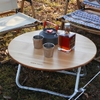 Naturehike Bàn Gỗ tròn Gấp Gọn Cắm Trại – Glamping