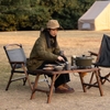 Naturehike Bàn Gỗ Cắm Trại Glamping Sang Trọng