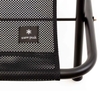 Băng ghế lưới Cắm Trại Du Lịch Snowpeak Mesh FD Bench Black