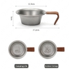 Naturehike Bát Cá Nhân Inox Glamping – Đi Rừng, Cắm Trại