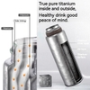 Naturehike Bình Giữ Nhiệt Cắm Trại Titanium (Kèm Bao Da) CNK230CF012