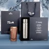 Naturehike Bình Giữ Nhiệt Cắm Trại Titanium (Kèm Bao Da) CNK230CF012