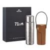 Naturehike Bình Giữ Nhiệt Cắm Trại Titanium (Kèm Bao Da) CNK230CF012