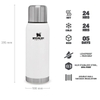 Bình Giữ Nhiệt Cắm Trại Stanley Adventure Stainless Steel Vacuum Bottle 1000ml