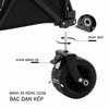 BlackDog Xe kéo cắm trại xếp gọn