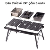 Blackdog Bàn Xếp IGT Có Thể Kết Hợp Bếp Nướng Than Cắm Trại Xếp Gọn CBD2300CF012 / CBD2450JJ034 / CBD2300JJ019