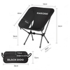 Blackdog Ghế Cắm Trại Xếp Gọn Cắm Trại Khung Thép CBD2550JJ021