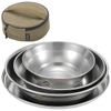 Bộ Bát Chén Đĩa Cắm Trại Inox Campingmoon S395