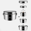 Naturehike Bộ Nồi Cắm Trại Inox Xếp Gọn NH22CJ005