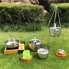 Campingmoon MC-240 Bộ Nồi Cắm Trại 8 Món Cookware