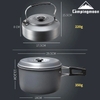 Campingmoon MC-700 Bộ Nồi Cắm Trại Dã Ngoại