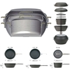 Snowpeak Bộ Nồi Nấu Nấu Cắm Trại Du Lịch Field Cooker Pro