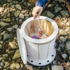 Naturehike NH22SJ00B Bồn Vệ Sinh Kiêm thùng Rác Cắm Trại Dã Ngoại Gấp Gọn Tiện Lợi