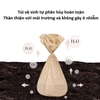 Naturehike NH22SJ00B Bồn Vệ Sinh Kiêm thùng Rác Cắm Trại Dã Ngoại Gấp Gọn Tiện Lợi