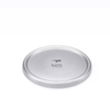 Cận cảnh nắp đậy ca titanium Keith nhìn từ trên xuống