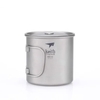Ca titanium Keith 650ml không nắp, tay cầm gập