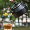 Campingmoon Ấm Đun Nước Bằng Thép Không Gỉ Cắm Trại SW-1 / BKSW-1 (1 Lít)