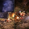 Campingmoon MS-1018 Khung Bếp Chắn Gió/ Kiềng Nấu Bếp