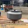 Campingmoon S1500 Ấm Đun Nước Bằng Nhôm (1,5 Lít) Cắm Trại
