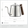Campingmoon Ấm Rót Pour Over Coffee Cắm Trại SW-3