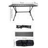 Campingmoon T-520 Bàn Nhôm Gấp Gọn Dã Ngoại