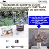 Campingmoon Z33 Phụ Kiện Đầu Chuyển Đổi Bình Gas Mini (Từ 1 ra 3 đầu)