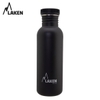 Chai Nước Inox Cắm Trại Laken Basic Steel 0.75L Nắp Nhựa