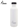 Chai Nước Inox Cắm Trại Laken Basic Steel 1L Nắp Nhựa