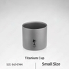 Naturehike NH20CJ019 Cốc Titanium Cốc 2 Lớp Cắm Trại