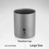Naturehike NH20CJ019 Cốc Titanium Cốc 2 Lớp Cắm Trại