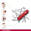 Dao Victorinox Huntsman với icon minh họa mở nắp chai, tuốt dây điện, tăm, nhíp