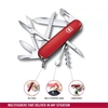 Dao Victorinox Huntsman với icon minh họa móc khóa, móc đa năng, mở nút chai