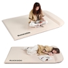 Đệm Tự Bơm Hơi Kèm Gối Cắm Trại Blackdog Thicken Sponge Self Inflatable Sleeping Pad With Pillow