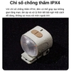 Naturehike CNK2300DQ019 Đèn Cắm Trại Kẹp Mũ Chống Nước IPX4
