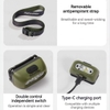 Naturehike CNK2300DQ023 Đèn Đeo Trán Chống Nước IP65 Cắm Trại