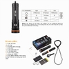 Đèn Lặn Du Lịch ACEBEAM D20 Chịu Sâu 200M, Sáng 2700 Lumen, Pin 21700 5100Mah (Kèm Theo)