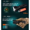 Đèn Pin Cắm Trại Du Lịch ACEBEAM P18 Defender Sáng 5000Lumen Chiếu Xa 629M Pin 21700 Sạc Usb C Công Tắc Kép Phản Ứng Nhanh