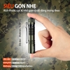 Đèn Pin Cắm Trại Du Lịch Mini Acebeam Pokelit Ánh Sáng Vàng, Sáng 550Lm Chiếu Xa 86M Pin 14500