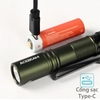 Đèn Pin Cắm Trại Du Lịch Mini Acebeam Pokelit Ánh Sáng Vàng, Sáng 550Lm Chiếu Xa 86M Pin 14500
