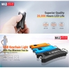 Đèn Pin Móc Khóa Cắm Trại Du Lịch Klarus Mi2 Độ Sáng 40 Lumen Cổng Sạc Usb Pin 120Mah (Liền Thân)