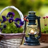 Feuerhands Đèn bão - Đèn Dầu Hurricane Lantern Baby Special 276 - Anthracite Grey