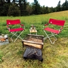 Ghế Cắm Trại Du Lịch Snowpeak Fd Chair Wide Rd