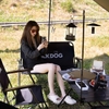 Ghế Đôi Cắm Trại Du Lịch Xếp Gọn Blackdog Double Folding Chair