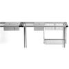 Giá Đựng Đồ Cắm Trại Du Lịch Snowpeak Igt Hanging Rack Frame 2 Tier Set
