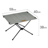 Helinox Bàn Cắm Trại Gấp Gọn Cao Cấp Table One Home – Gravel ( 13855 )