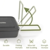 Naturehike Hộp Nấu Ăn Bằng Nhôm Cắm Trại Có Tay Cầm Aluminum Alloy Square Lunch Box