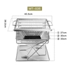 Campingmoon MT-035 Bếp Nướng Dã Ngoại Gấp Gọn